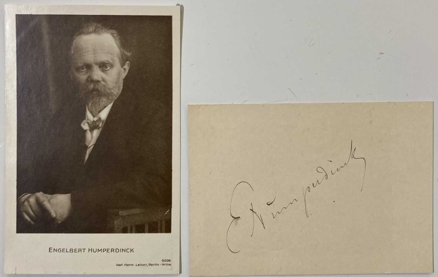 Lot 370 - ENGELBERT HUMPERDINCK (1854-1921)