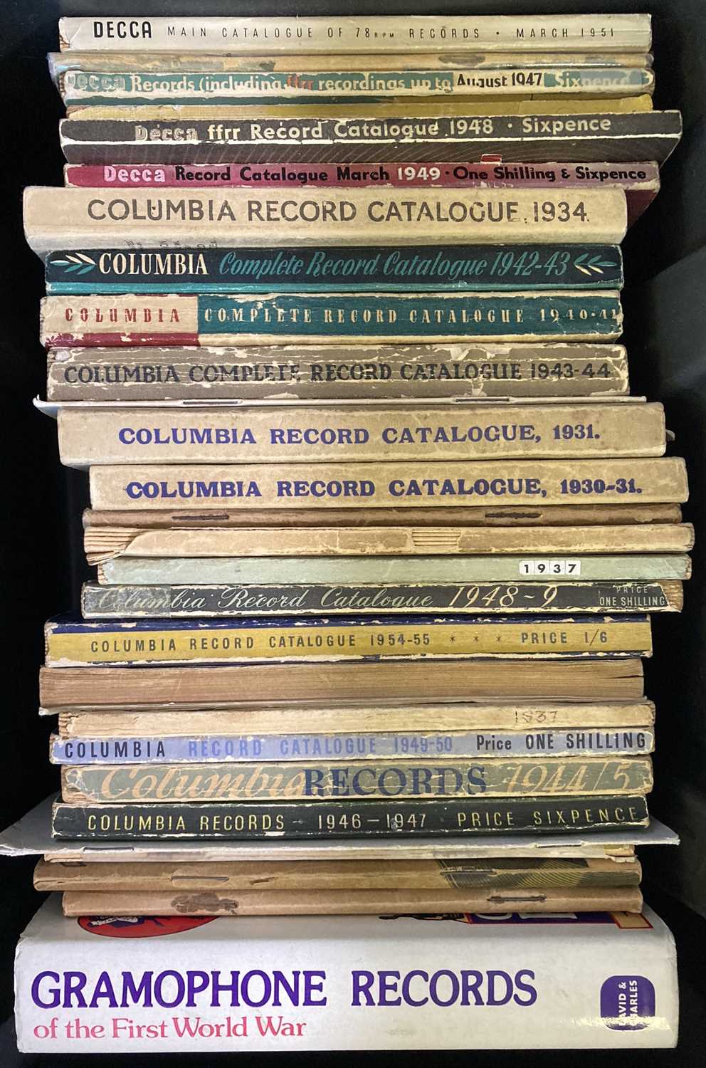 Lot 390 CLASSICAL MUSIC HISTORIC CATALOGUE