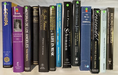 Lot 391 - CLASSICAL MUSIC - SIGNED BOOKS / BIOGRAPHIES.