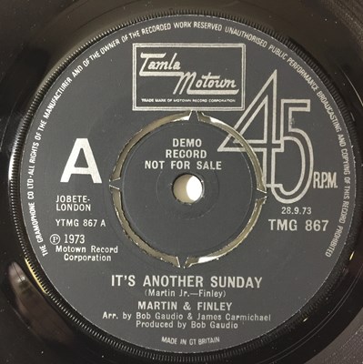 Lot 248 - TMG 867 (DEMO) - MARTIN & FINLEY - IT'S ANOTHER SUNDAY 7"
