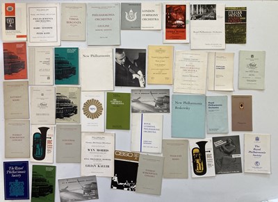 Lot 394 - CLASSICAL MUSIC - 1960S CONCERT PROGRAMME ARCHIVE.