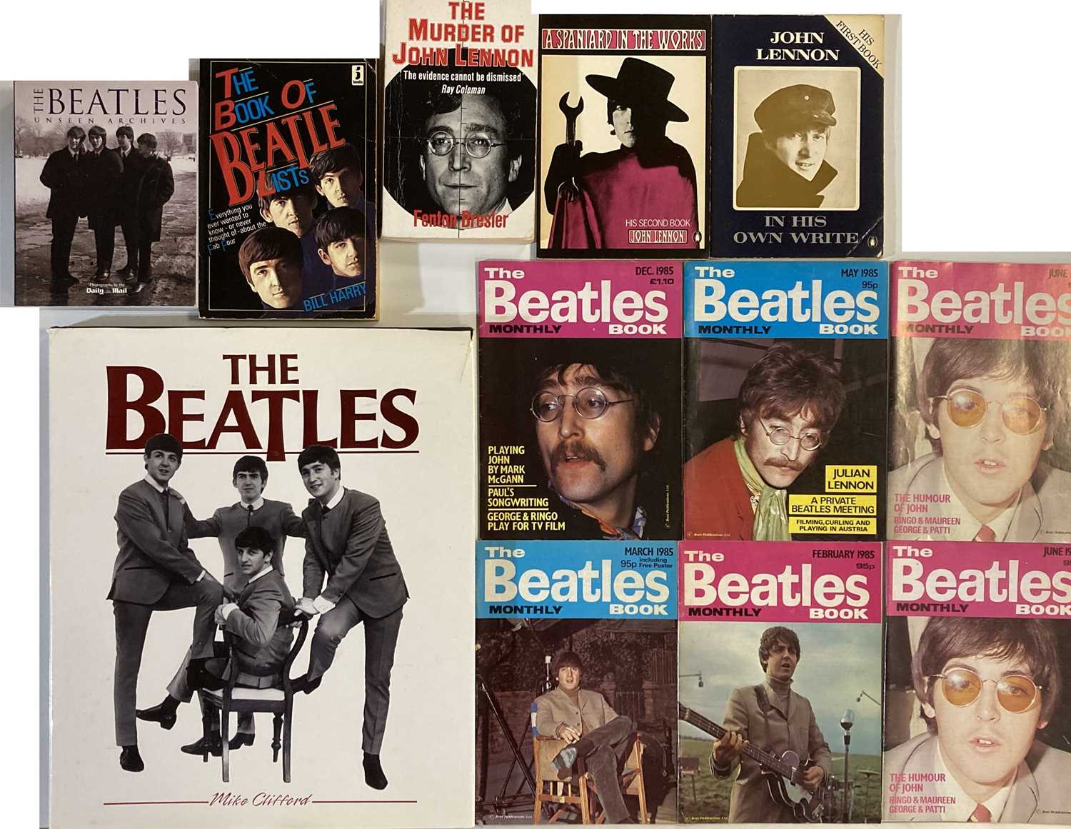 Lot 124 BEATLES BOOKS