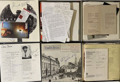 Lot 76 - CLASSICAL LP BOX SETS - SIGNED. Another...