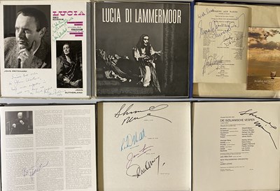 Lot 82 - SIGNED CLASSICAL LP BOX SETS