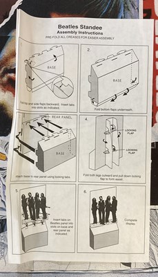 Lot 128 - BEATLES ANTHOLOGY SHOP DISPLAY