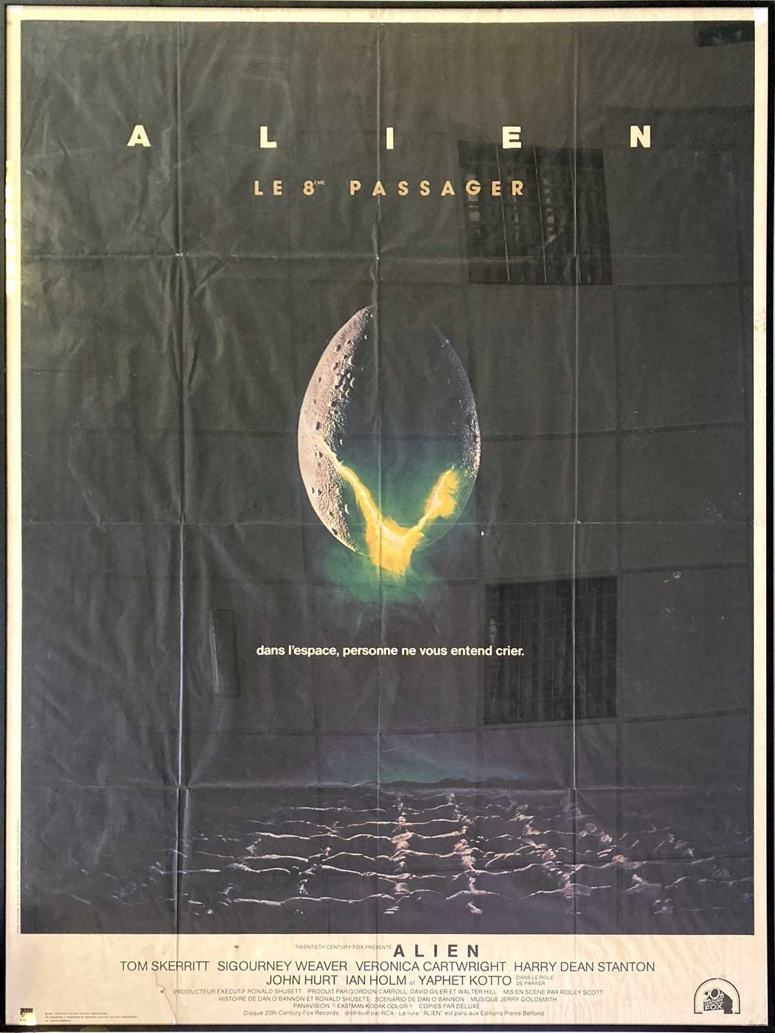 Lot 92 - ALIEN (1979) - A FRENCH FILM POSTER.