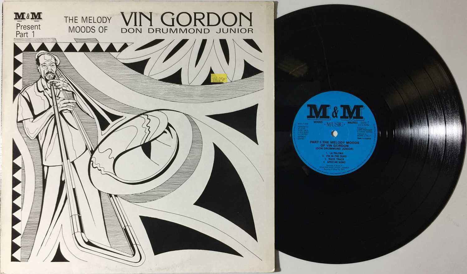 Lot 297 - VIN GORDON - THE MELODY MOODS OF VIN GORDON (MMLP008)