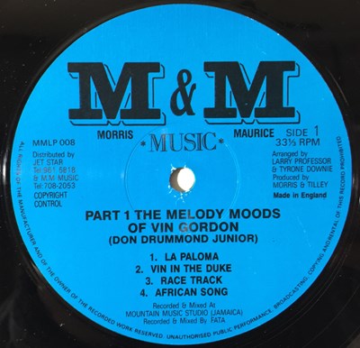 Lot 297 - VIN GORDON - THE MELODY MOODS OF VIN GORDON (MMLP008)