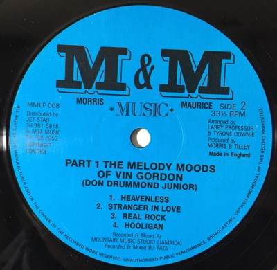 Lot 297 - VIN GORDON - THE MELODY MOODS OF VIN GORDON (MMLP008)