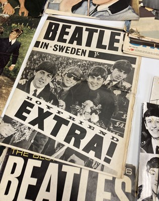 Lot 131 - 1960S BEATLES CUTTINGS AND MEMORABILIA