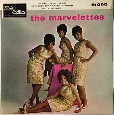 Lot 267 - THE MARVELETTES - TOO MANY FISH IN THE SEA EP (ORIGINAL UK TAMLA MOTOWN COPY - TME 2003)