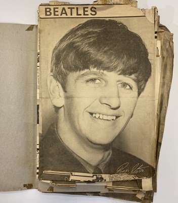 Lot 132 - BEATLES SCRAPBOOKS