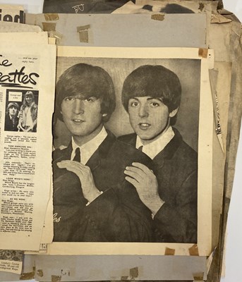 Lot 132 - BEATLES SCRAPBOOKS