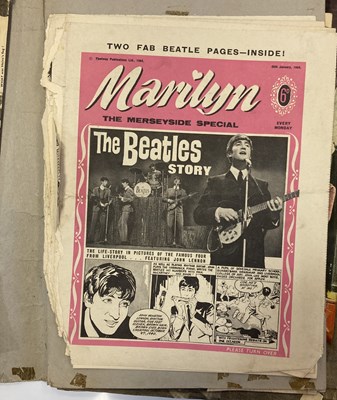 Lot 132 - BEATLES SCRAPBOOKS