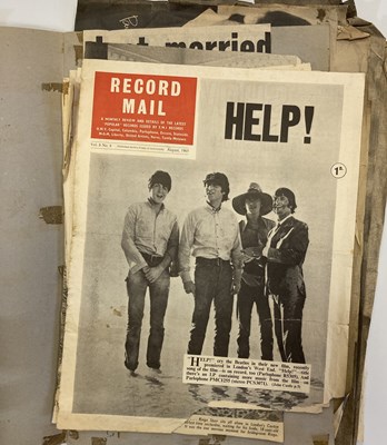 Lot 132 - BEATLES SCRAPBOOKS