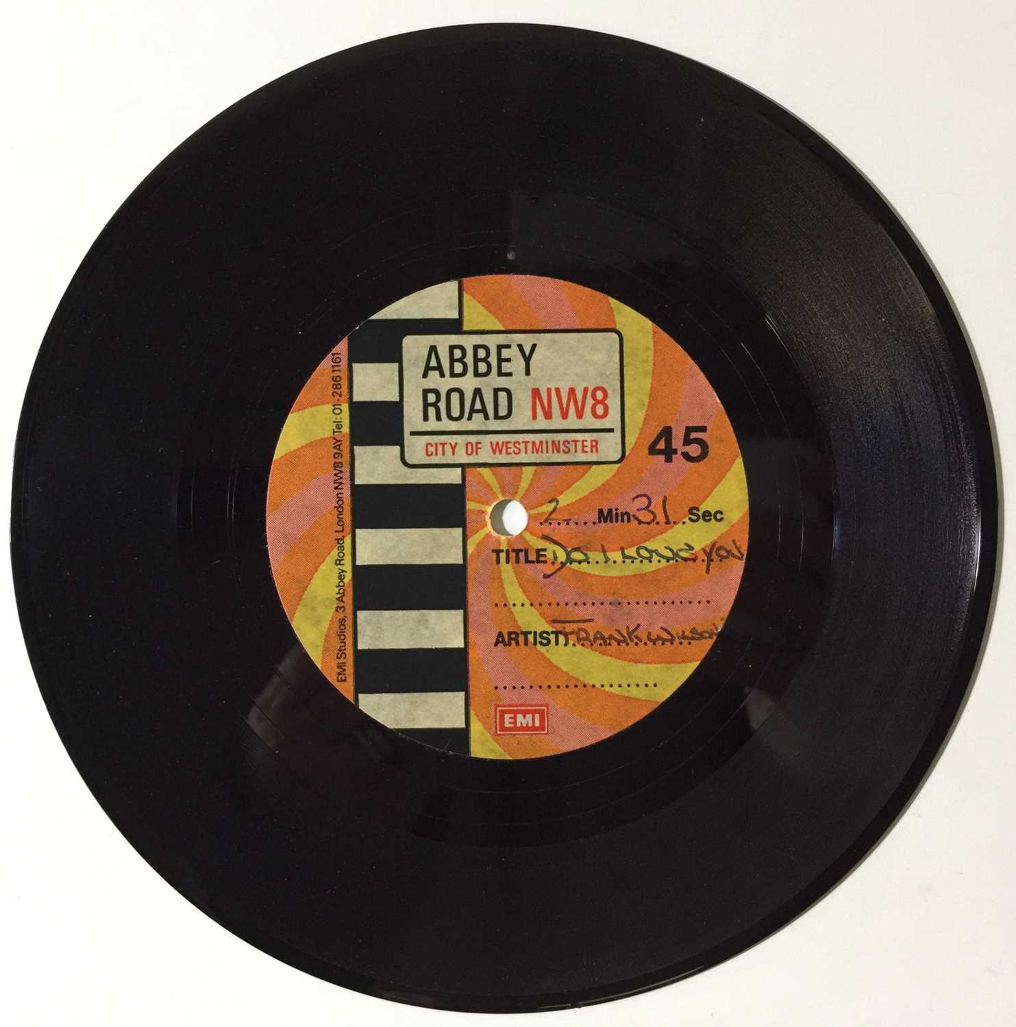 Lot 272 FRANK WILSON DO I LOVE YOU (INDEED I DO) 7