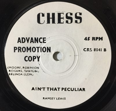 Lot 273 - RAMSEY LEWIS - WADE IN THE WATER 7" (ORIGINAL UK DEMO COPY - CHESS CRS 8041)