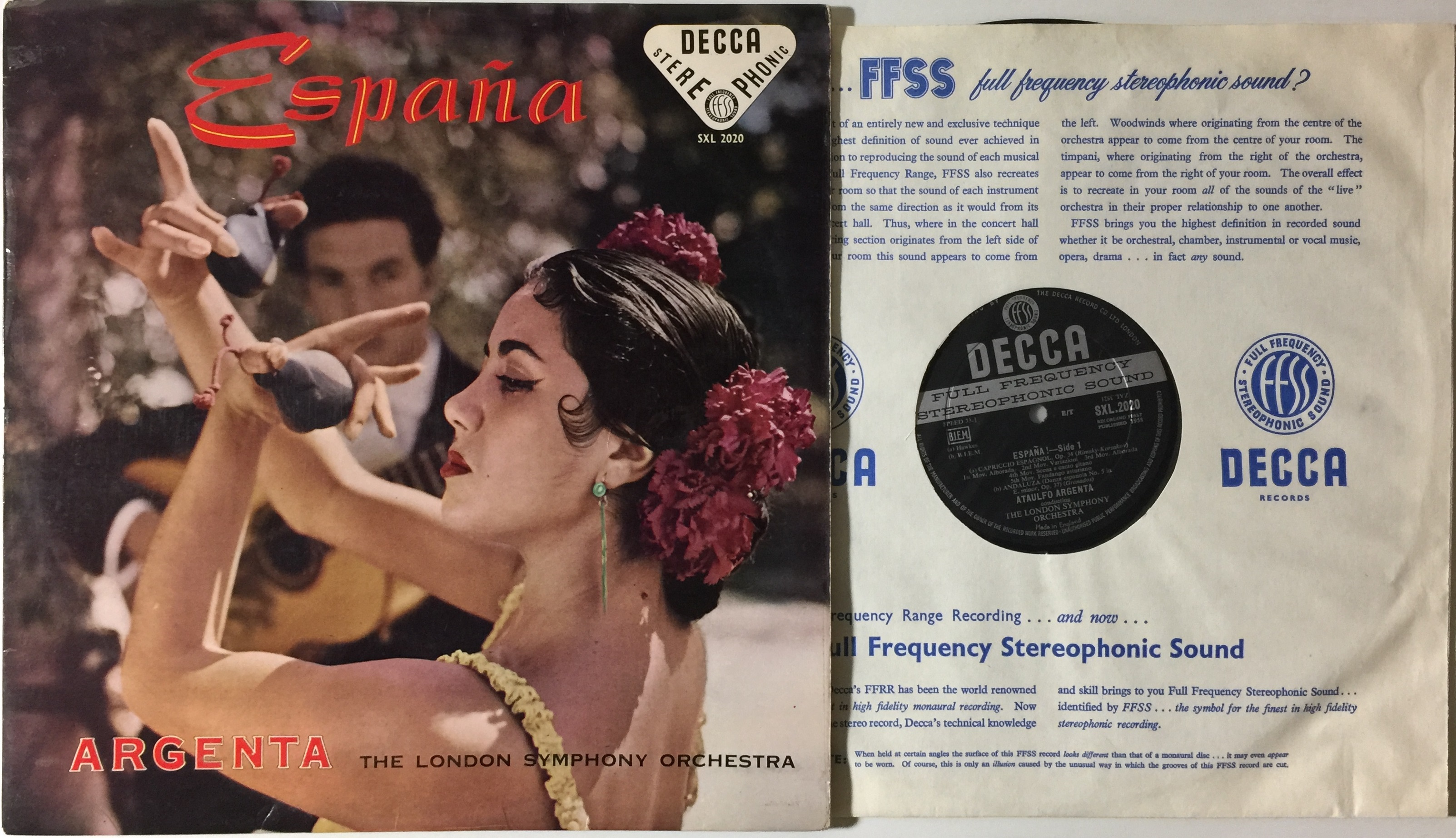 その他 Espa a / Argenta, London Symphony Orche London Symphony Orchestra, Argenta – España! – Vinyl (LP