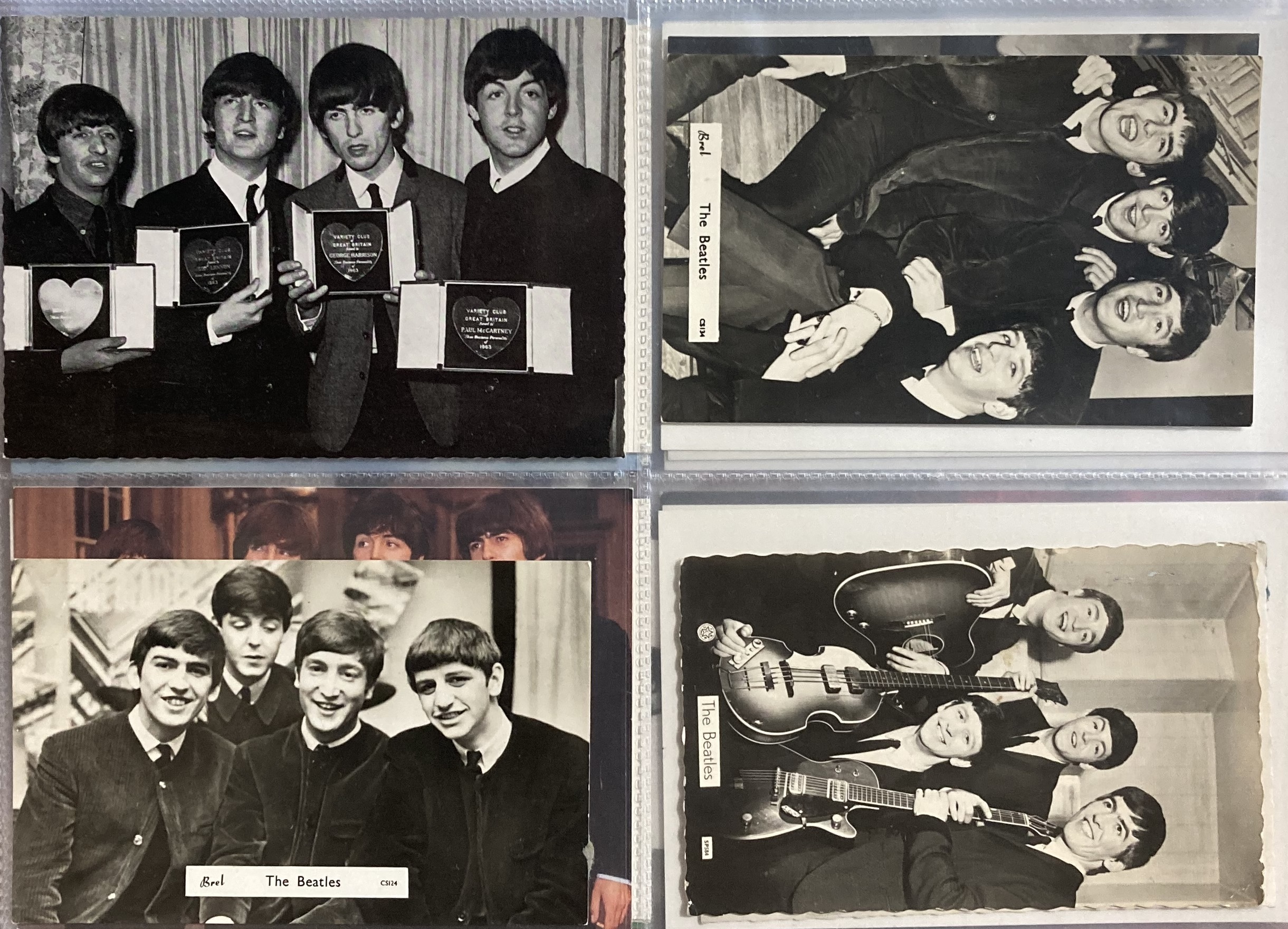 Lot 134 - BEATLES POSTCARDS AND PROMOTIONAL EPHEMERA