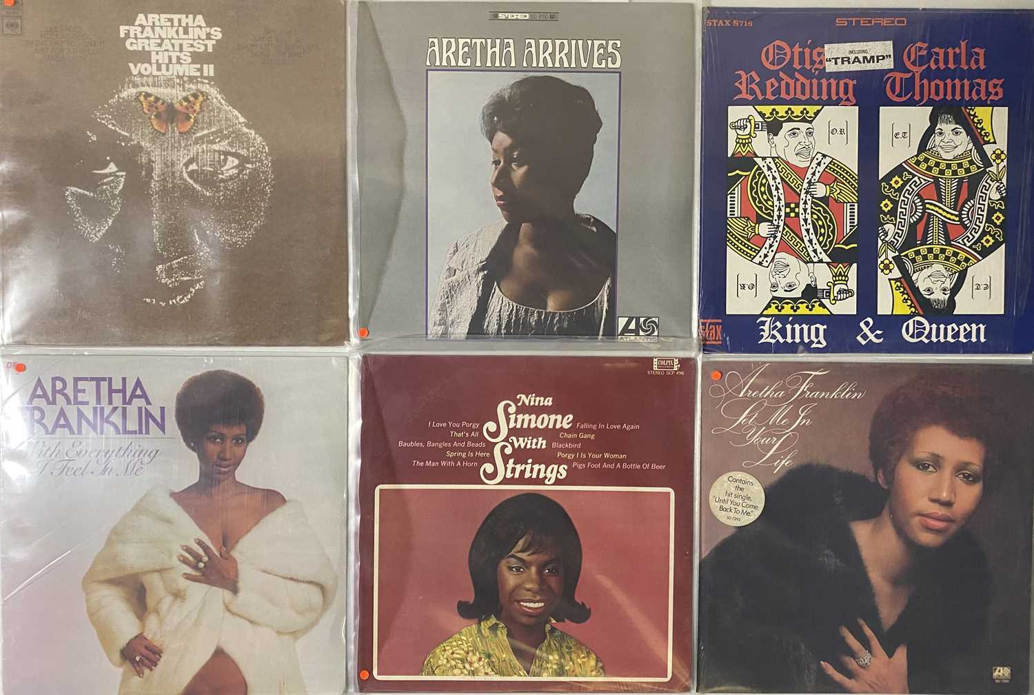 Lot 299 - SOUL - FEMALE ARTISTS - LP COLLECTION