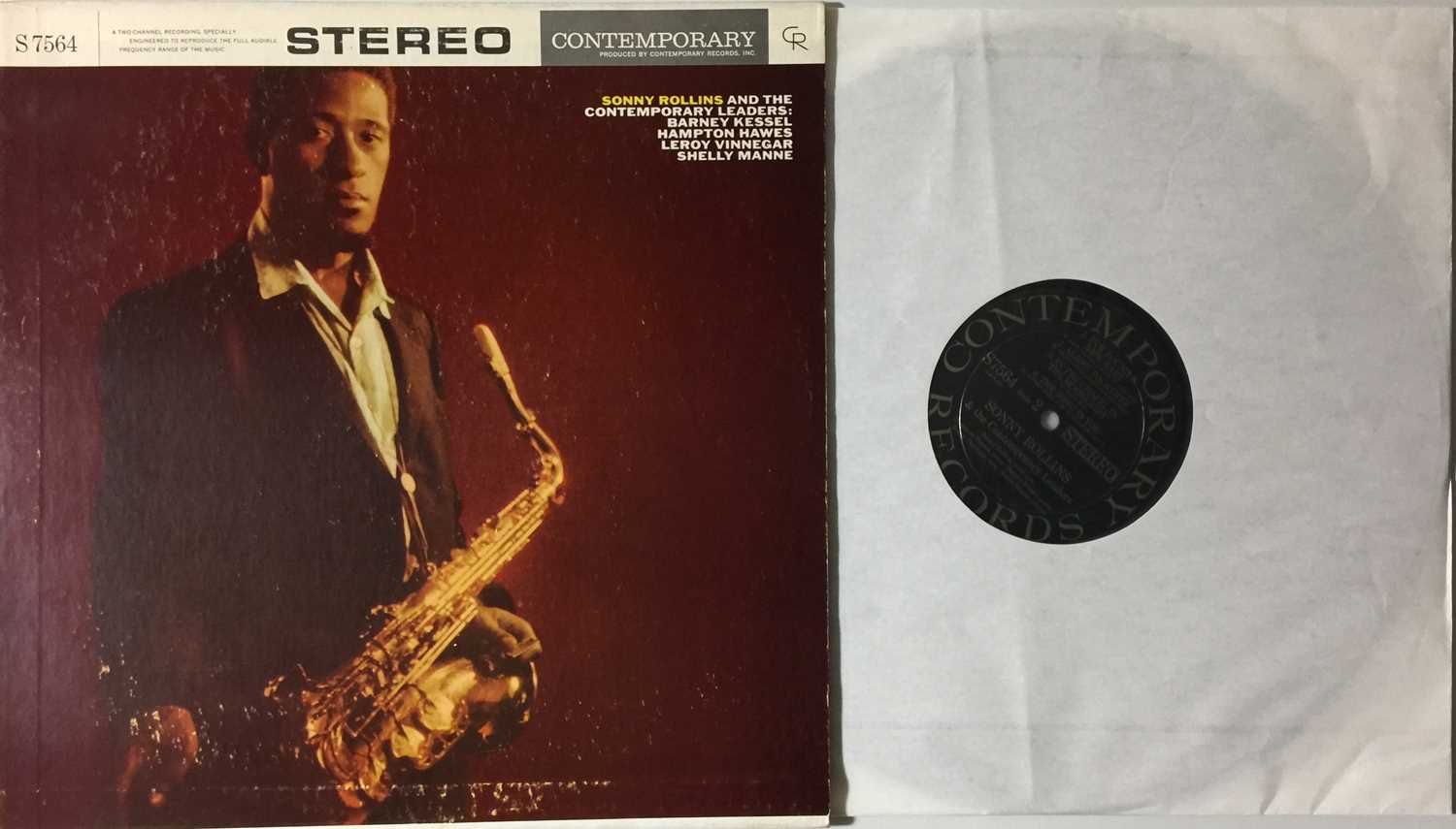 Lot 302 - SONNY ROLLINS - SONNY ROLLINS AND THE CONTEMPORARY LEADERS (S7564)