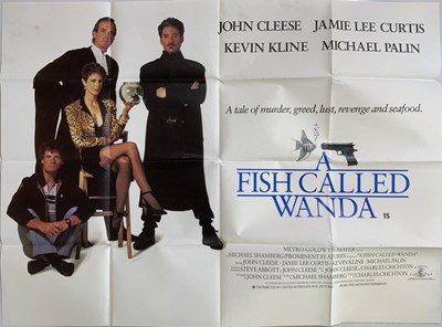 Lot 106 - UK QUAD FILM POSTERS - CLASSIC 1980S TITLES.