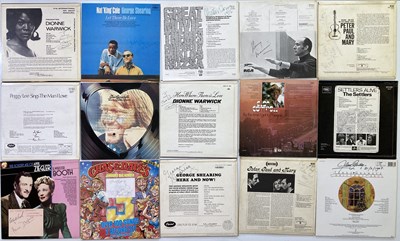 Lot 3 - STAGE, SCREEN, BIG BAND STARS - SIGNED LPS.