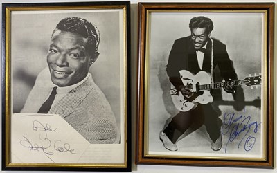 Lot 287 - NAT KING COLE/CHUCK BERRY.