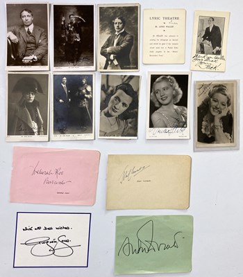 Lot 74 - STARS OF STAGE AND SCREEN - AUTOGRAPH ALBUM.