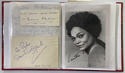 Lot 74 - STARS OF STAGE AND SCREEN - AUTOGRAPH ALBUM.