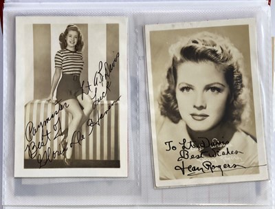 Lot 74 - STARS OF STAGE AND SCREEN - AUTOGRAPH ALBUM.