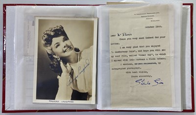 Lot 74 - STARS OF STAGE AND SCREEN - AUTOGRAPH ALBUM.