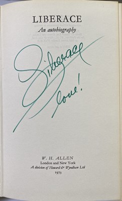 Lot 75 - MUSIC, THEATRE AND FILM - SIGNED BOOKS.