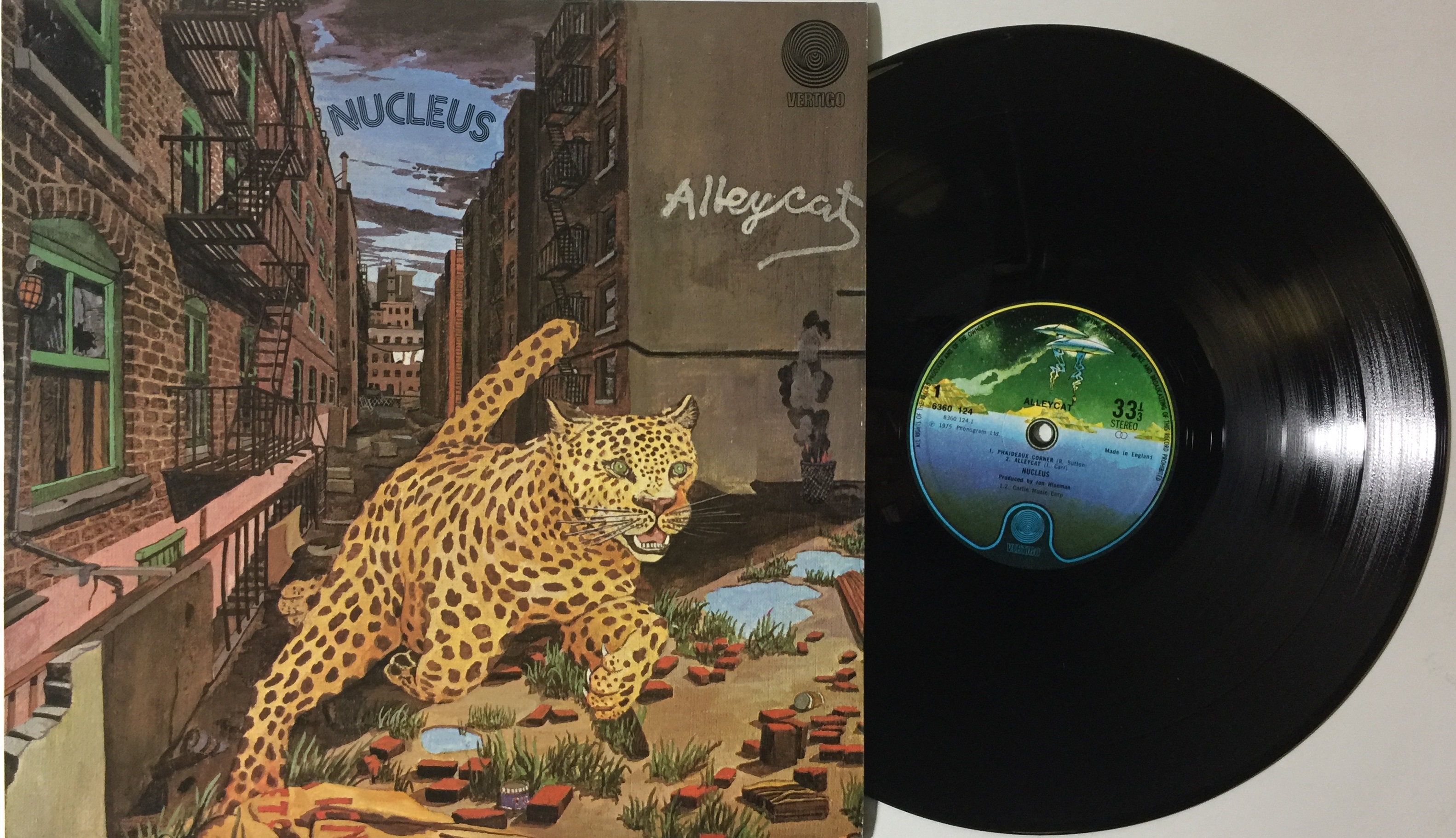 Lot 14 - NUCLEUS - ALLEYCAT LP (UK ORIGINAL - 6360