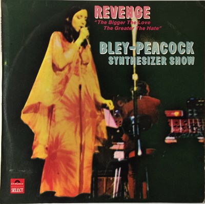 Lot 25 - BLEY-PEACOCK SYNTHESIZER SHOW - REVENGE LP (UK POLYDOR - 2425-043)