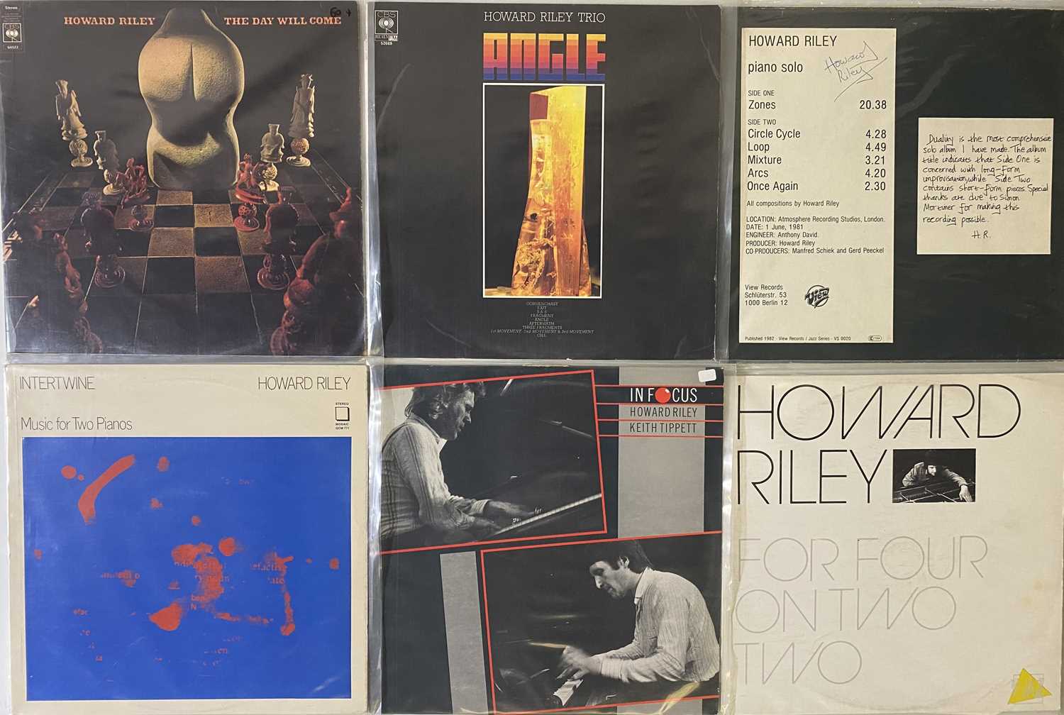 Lot 28 - HOWARD RILEY AND RELATED - LP PACK