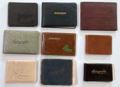 Lot 8 - AUTOGRAPH BOOKS - STARS OF STAGE AND SCREEN 20TH CENTURY.