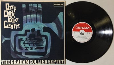 Lot 42 - THE GRAHAM COLLIER SEPTET - DEEP DARK BLUE CENTRE LP (UK DERAM - SML 1005)