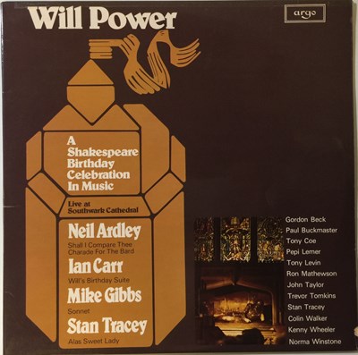 Lot 45 - ARDLEY/ CARR/ GIBBS/ TRACEY - WILL POWER LP (UK STEREO - ZDA 164/5)