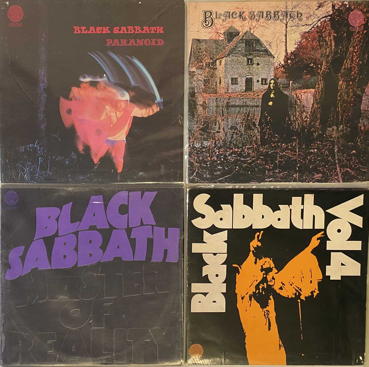 Lot 2 - BLACK SABBATH - VERTIGO LP RARITIES