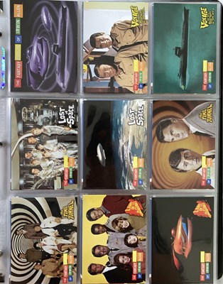 Lot 134 - VOYAGE TO THE BOTTOM OF THE SEA  / IRWIN ALLEN - PREMIERE TRADING CARDS SETS.