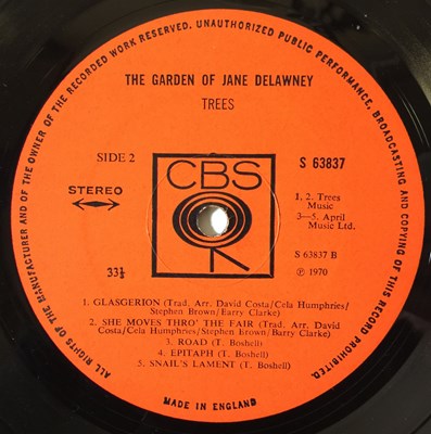 Lot 7 - TREES - THE GARDEN OF JANE DELAWNEY LP (UK STEREO - CBS - S63837)