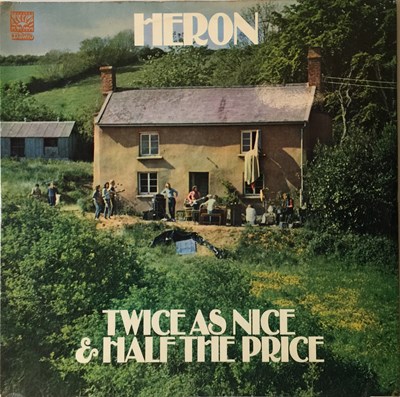 Lot 10 - HERON - TWICE AS NICE & HALF THE PRICE 2 LP (UK STEREO - DAWN - DNLS 3025)