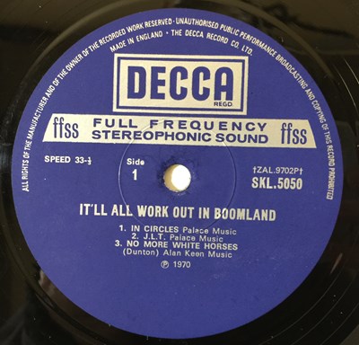 Lot 11 - T2 - IT'LL ALL WORK OUT IN BOOMLAND LP (UK STEREO - DECCA - SKL.5050)