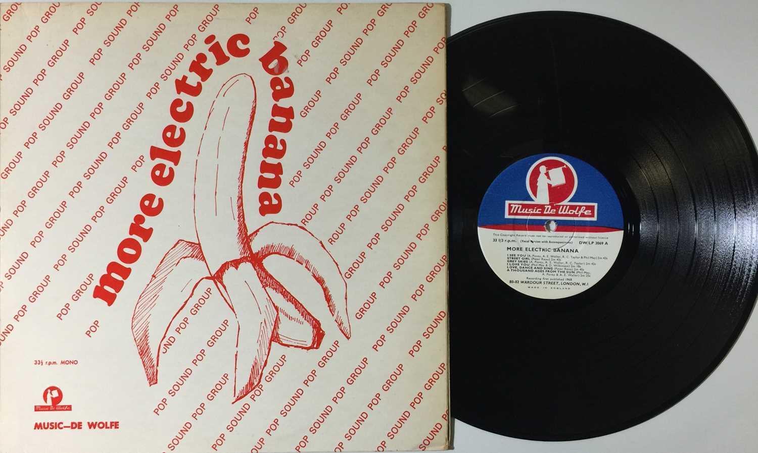 Lot 13 - THE ELECTRIC BANANA - MORE ELECTRIC BANANA LP