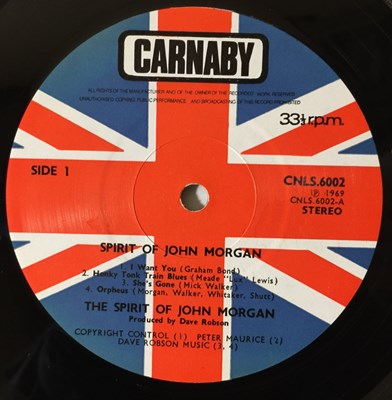 Lot 16 - SPIRIT OF JOHN MORGAN - S/T LP (UK STEREO - CARNABY - CNLS.6002)