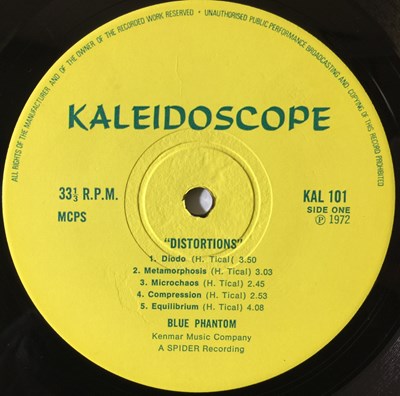 Lot 17 - BLUE PHANTOM - DISTORTIONS LP (UK ORIGINAL - KALEIDOSCOPE - KAL 101)