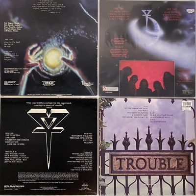 Lot 70 - TROUBLE - LP COLLECTION