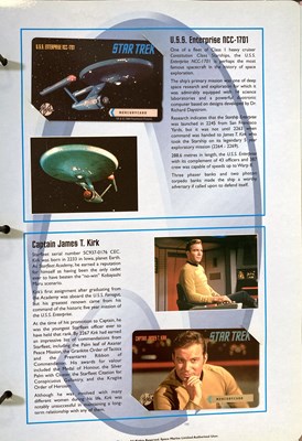 Lot 142 - STAR TREK - COLLECTABLES INC PHONE CARDS.