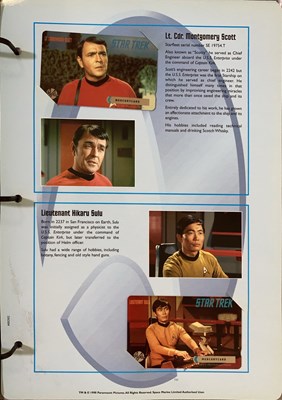 Lot 142 - STAR TREK - COLLECTABLES INC PHONE CARDS.